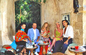 Adnan Lamia Kashooggi Bernard Henri Levy Daphne Barak