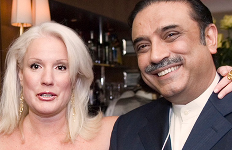 Asif Ali  Zardari Daphne Barak