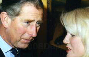 Prince Charles with Daphne Barak