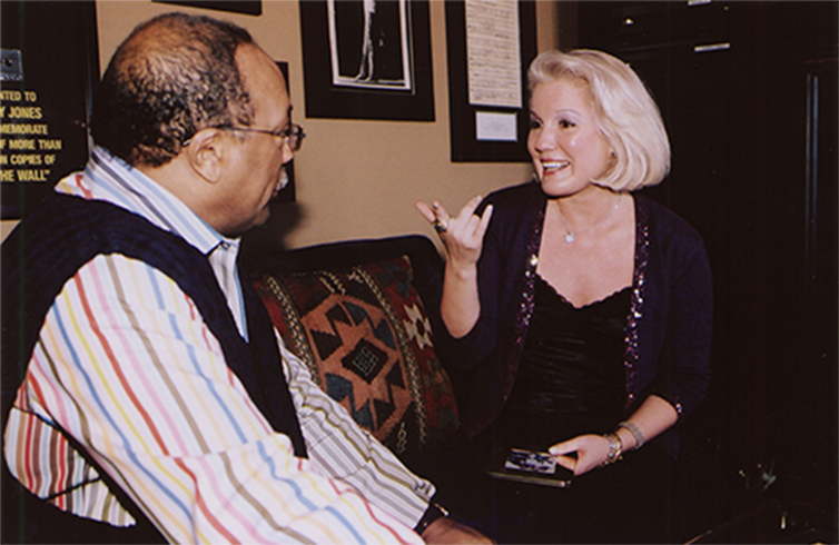 Daphne Barak interviews Quincy Jones
