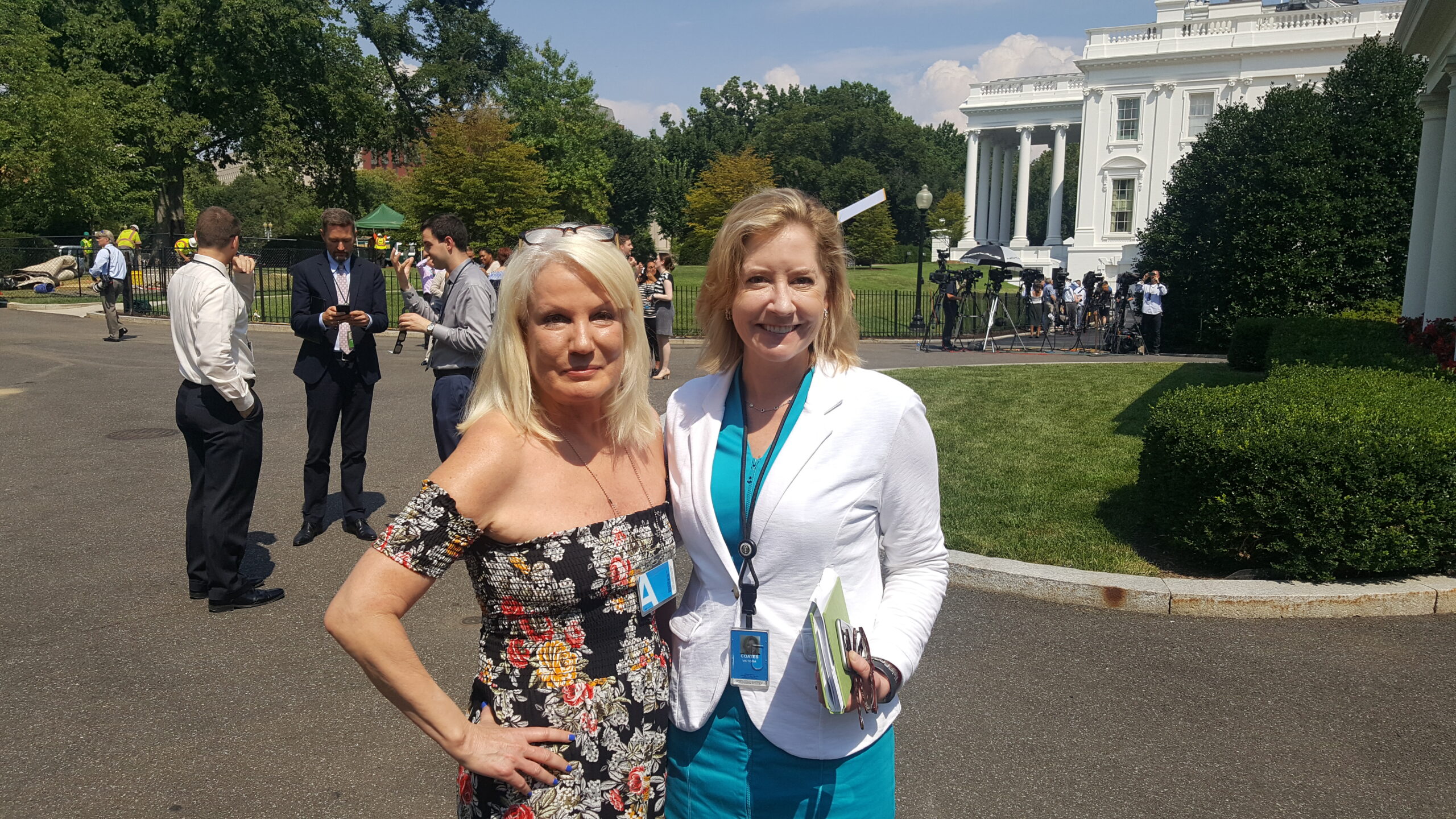 Daphne Barak with Victoria Coates