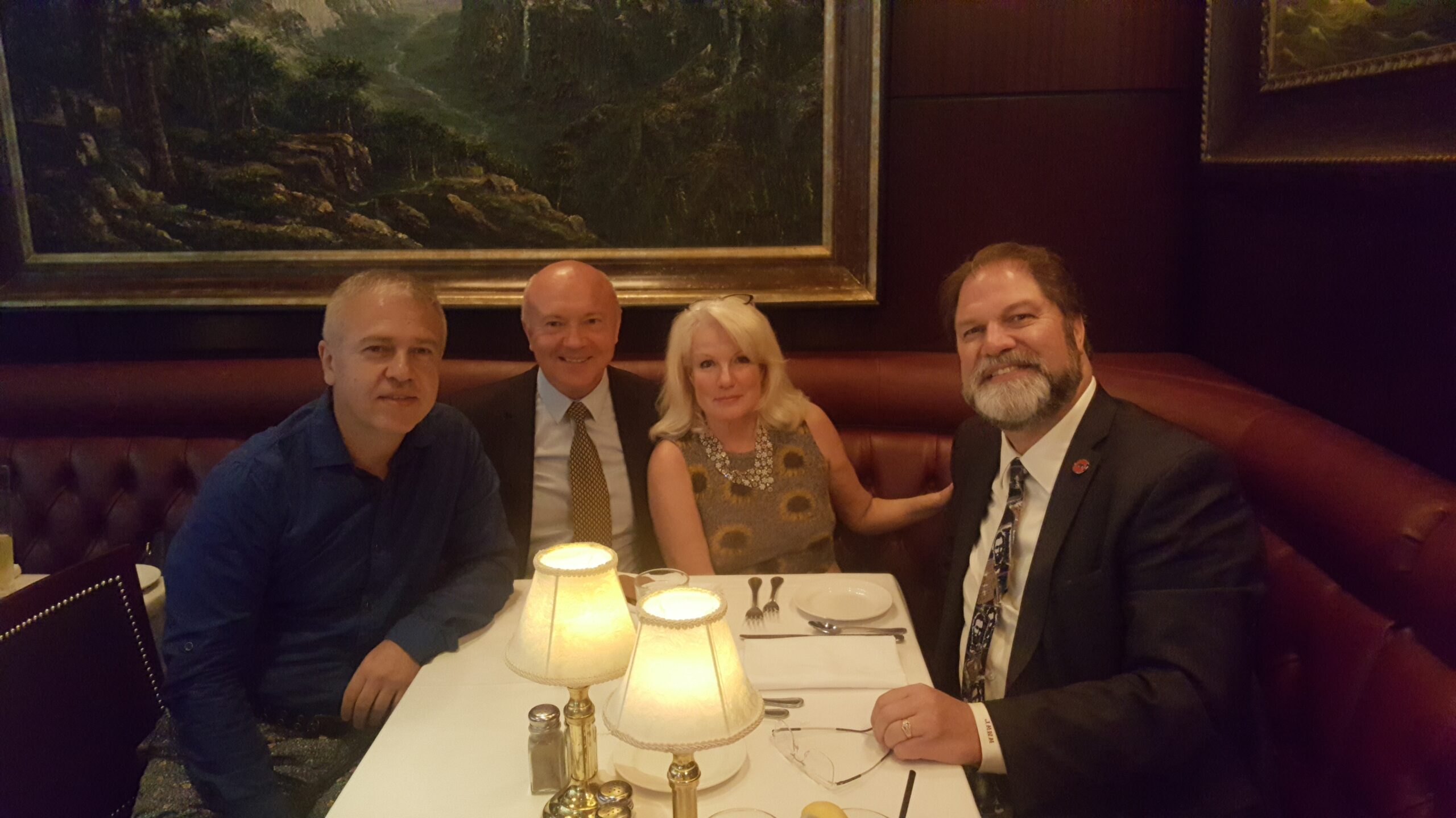 Daphne Barak with Sen. John Moorlach