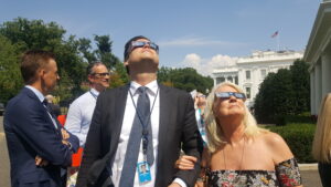 Daphne Barak with Johnny DeStefano