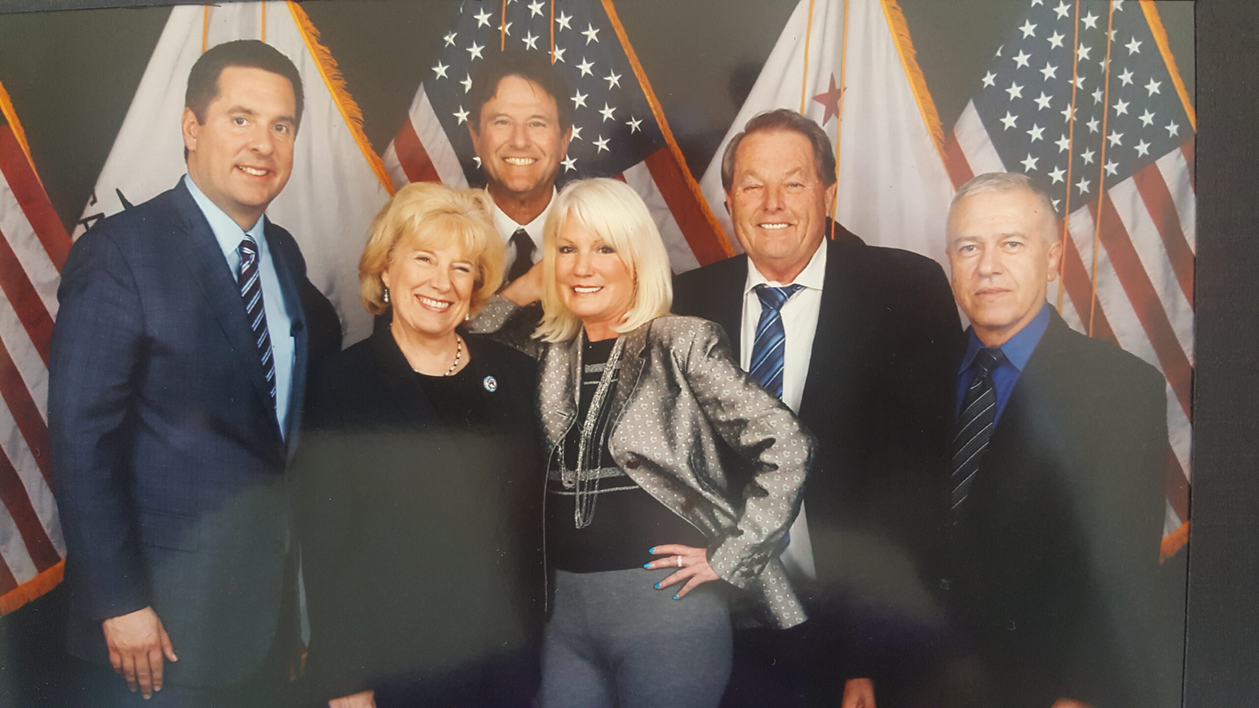 Daphne Barak with Devin Nunes