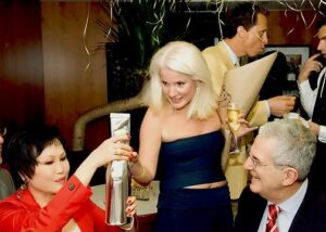 Daphne Barak with Yue Say